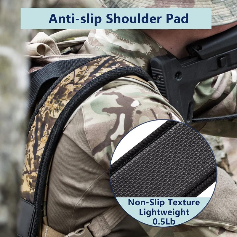 EZshoot Two Point Sling with Swivels, Comfortable Neoprene Padded, Length Adjustable Shoulder Strap for Outdoors - Image 4