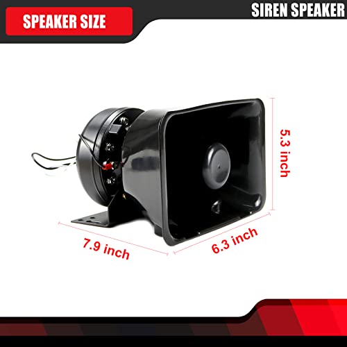 FEXON High Performance Siren Speaker Compatible with Any 100-200 Watt 100W 200W(2 pcs) - Image 4