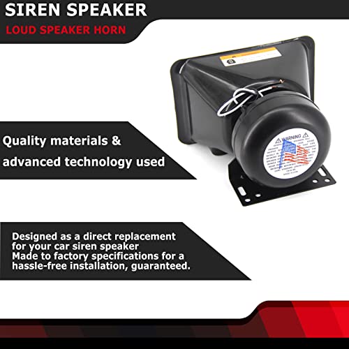 FEXON High Performance Siren Speaker Compatible with Any 100-200 Watt 100W 200W(2 pcs) - Image 3