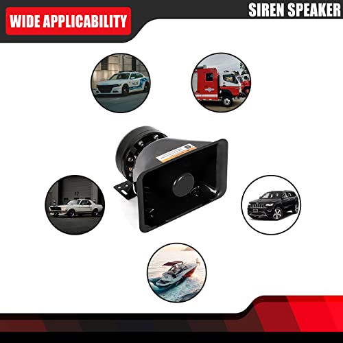 FEXON High Performance Siren Speaker Compatible with Any 100-200 Watt 100W 200W(2 pcs) - Image 5