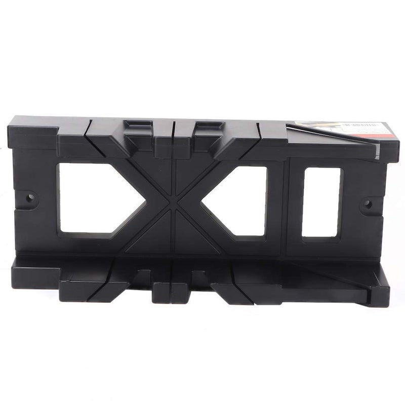 Plastic Miter Box With 45 90 Degree Angle Slots And Saw Storage For Woodworking Tools - Image 3