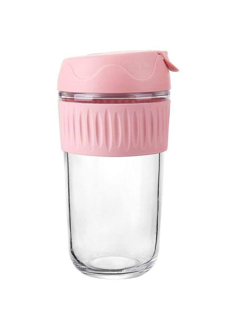 Deli Travel Coffee Mug with Portable Non slip Sleeve and Seal Proof Lid of Silicone 500 ml Stylish and Modern Coffee Tumbler BPA Free Leak Proof Perfect Choice of Modern Day People of All Ages  - Image 1