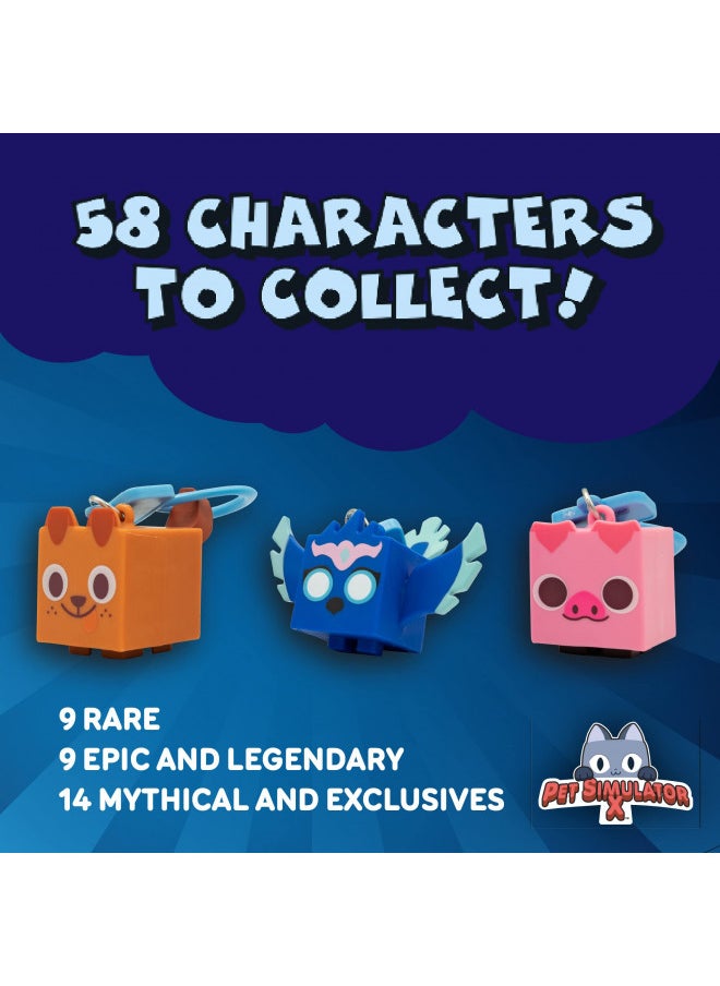 UCC Distributing PET Simulator X - Mystery Pet Minifigure Toys with Collector Clip - Blind Bag 1 Pack and Chance of DLC Code - Surprise Collectable  - Image 3