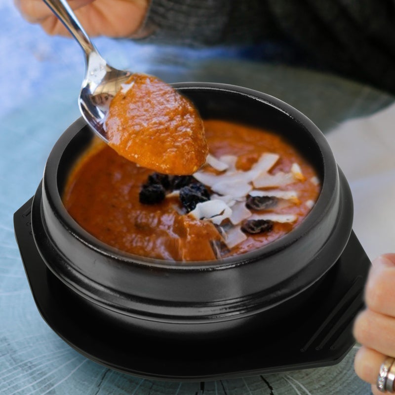 🍳 قدر شوربة متعدد الاستخدامات سيراميك مضاد للالتصاق صغير الحجم للطهي بكفاءة وسهل الاستخدام - Image 4