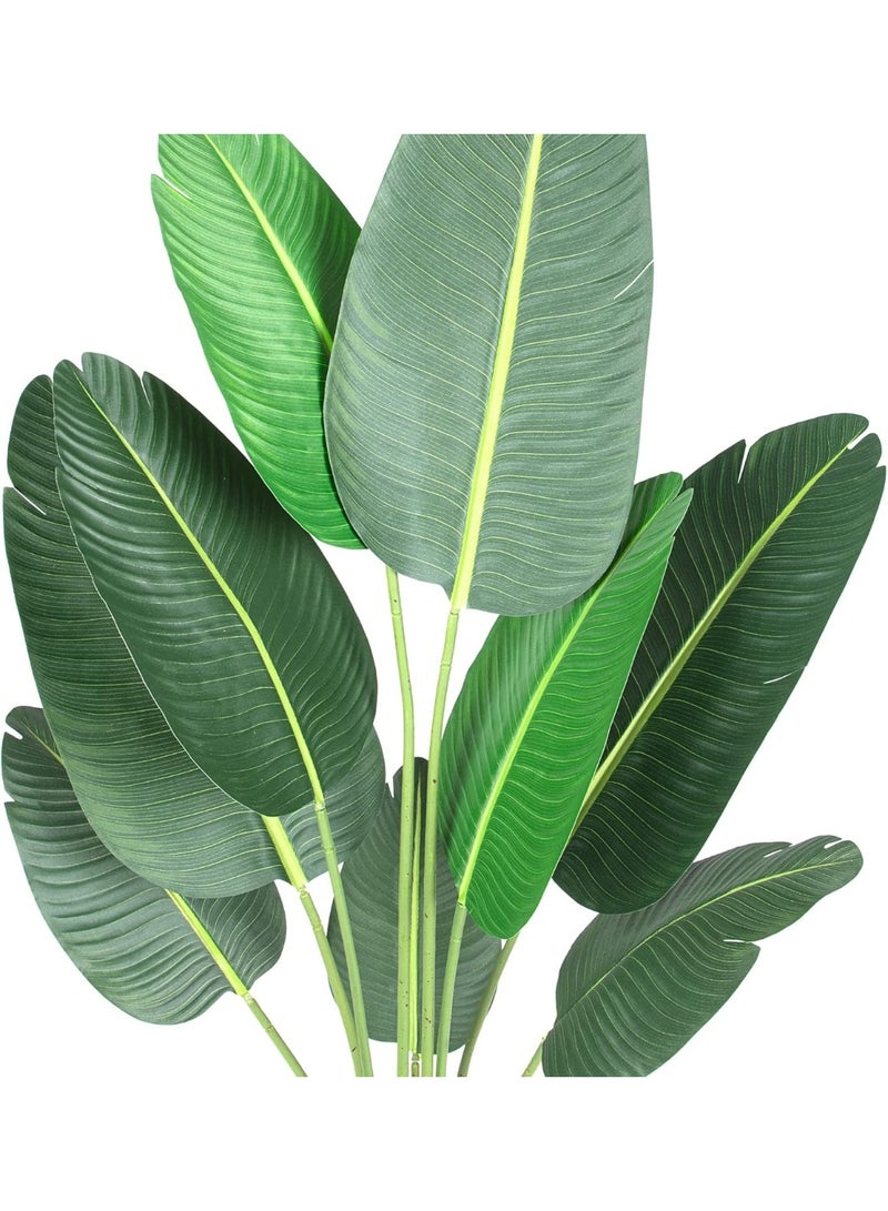 HOMESTAR Artificial Tree Bird of Paradise Artificial Plant Faux Plant Palm Tree Artificial Bird of Paradise Plant for Home Decor Indoor Outdoor Office - Image 5