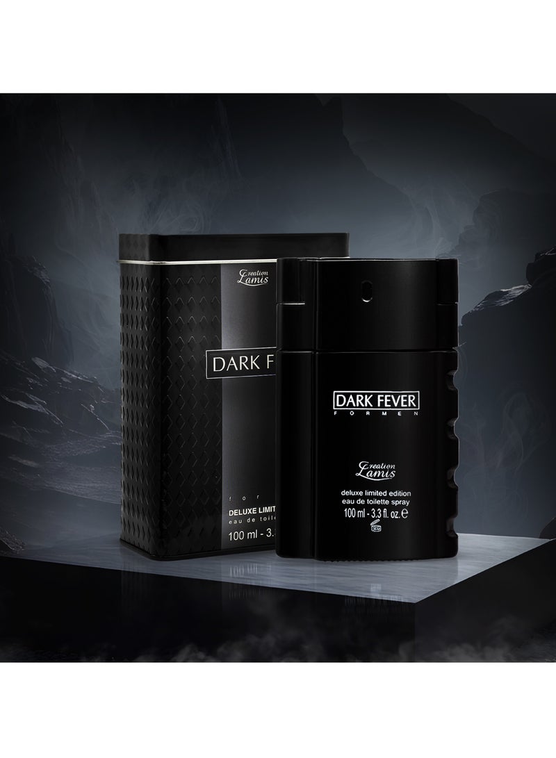 Creation Lamis Dark Fever Eau de Toilette For Men 100ml - Image 2