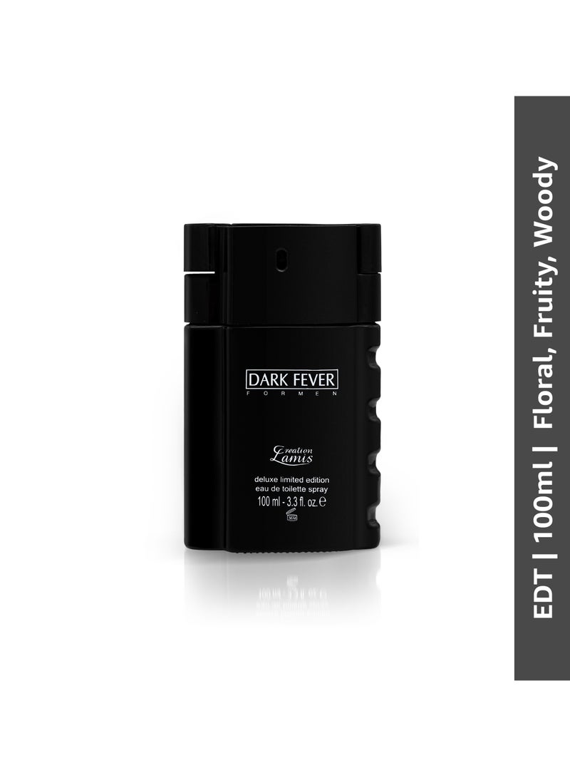 Creation Lamis Dark Fever Eau de Toilette For Men 100ml - Image 5