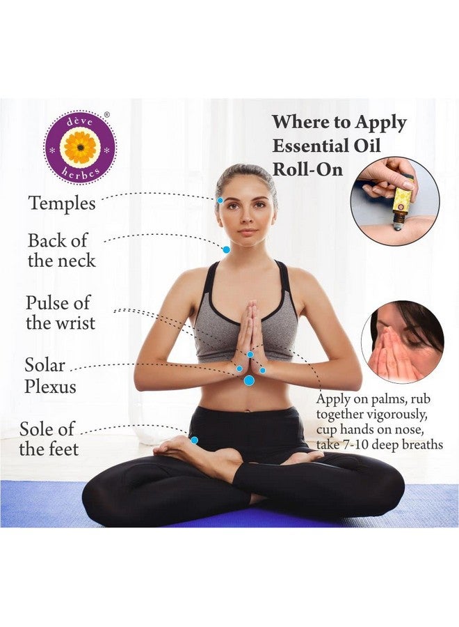 Deve Herbes Lavender Essential Oil (Lavandula angustifolia) Pre Diluted Ready to Use Roll-on Blend for Aromatherapy and Topical Skin Application for Kids and Adults 10ml - Image 3