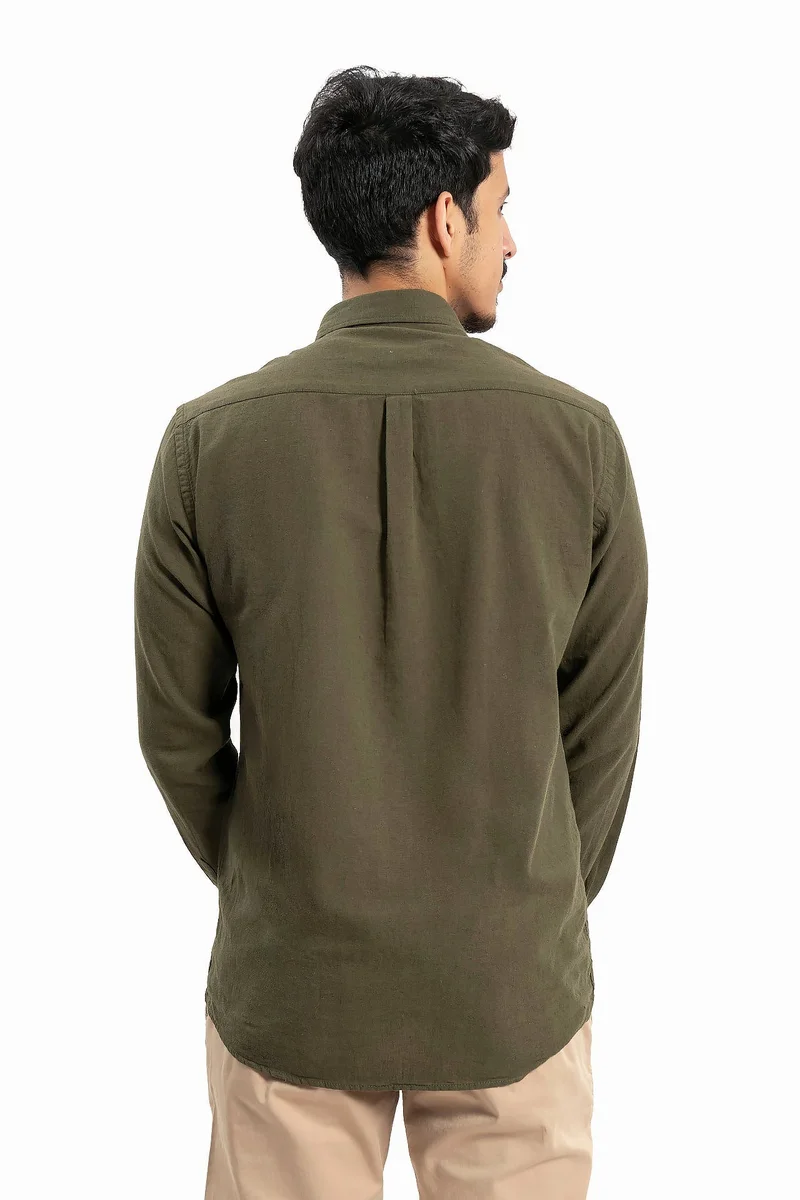 Wecre8 Men Olive T-Shirt by WECRE8