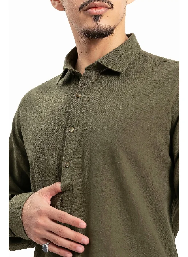 Wecre8 Men Olive T-Shirt