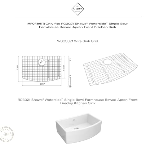 ROHL WSG3021SS Wire Sink Grids, Stainless Steel - Image 2