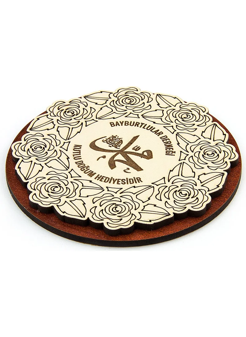 İhvan Wooden Magnet Happy Birthday Gift 10 Pieces 01