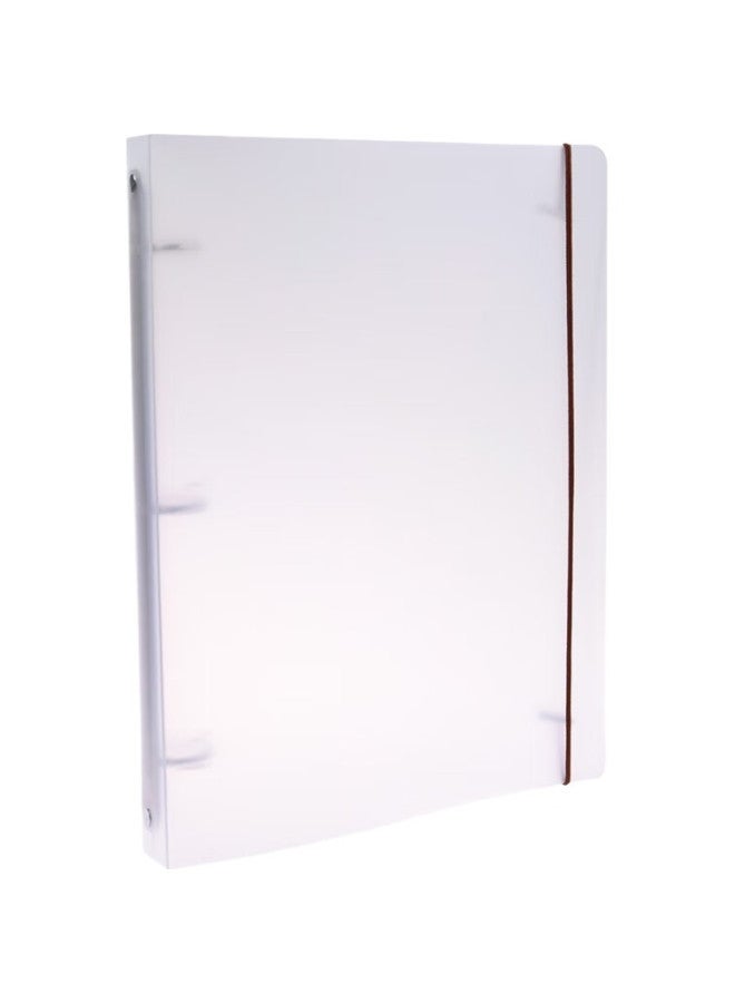 Kaisa A4 File Folder, Three-Ring Pp Frosted Surface Loose-Leaf Binder, Quick-Release Folder, Document File Contract Folder - Image 3