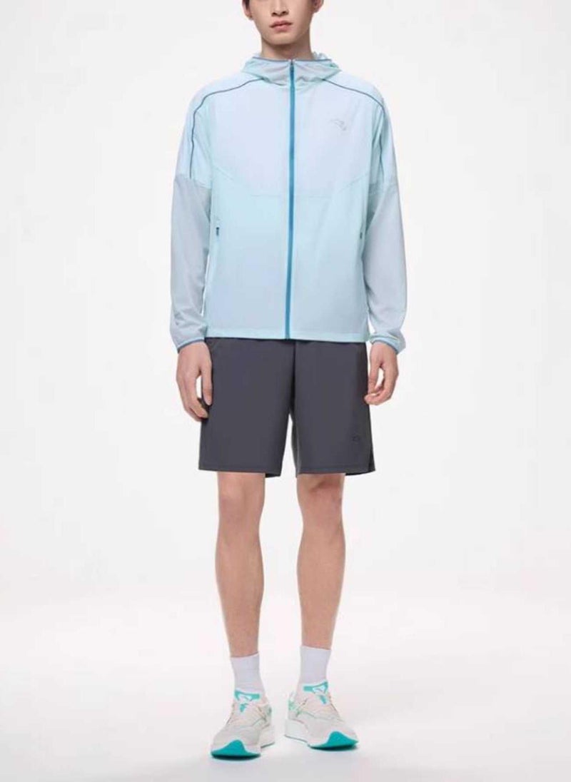 انتا جاكيت جري رياضي ضيق منسوج - Image 3