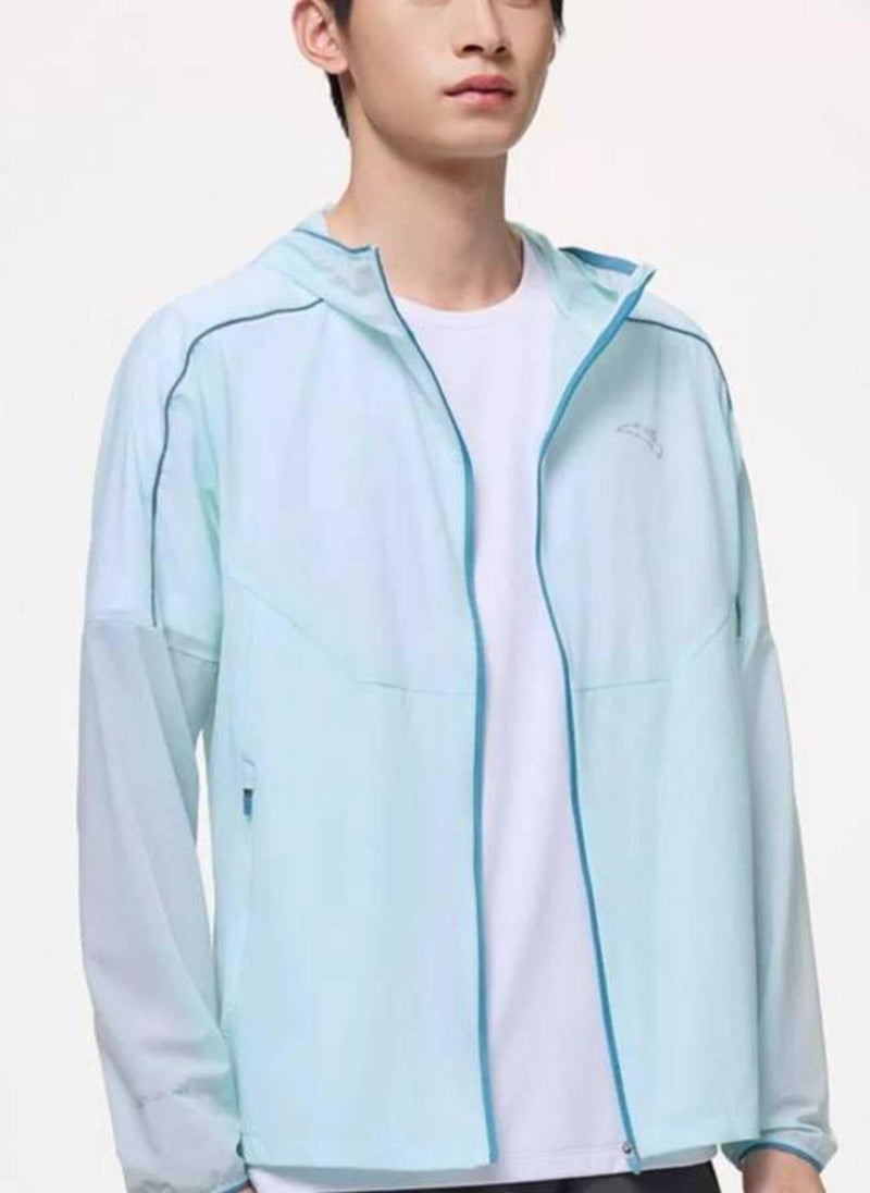 انتا جاكيت جري رياضي ضيق منسوج - Image 2