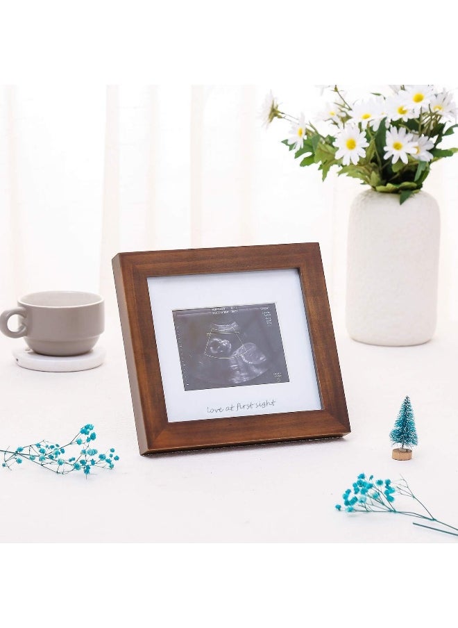 IHEIPYE IHEIPYE Baby Sonogram Photo Frame - 1st ultrasound picture frame - Idea Gift for Expecting Parents,Baby Shower, Gender Reveal Party,Baby Nursery Decor  - Image 2