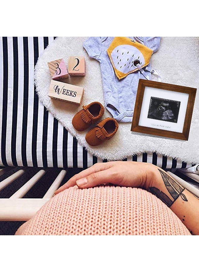 IHEIPYE IHEIPYE Baby Sonogram Photo Frame - 1st ultrasound picture frame - Idea Gift for Expecting Parents,Baby Shower, Gender Reveal Party,Baby Nursery Decor  - Image 3