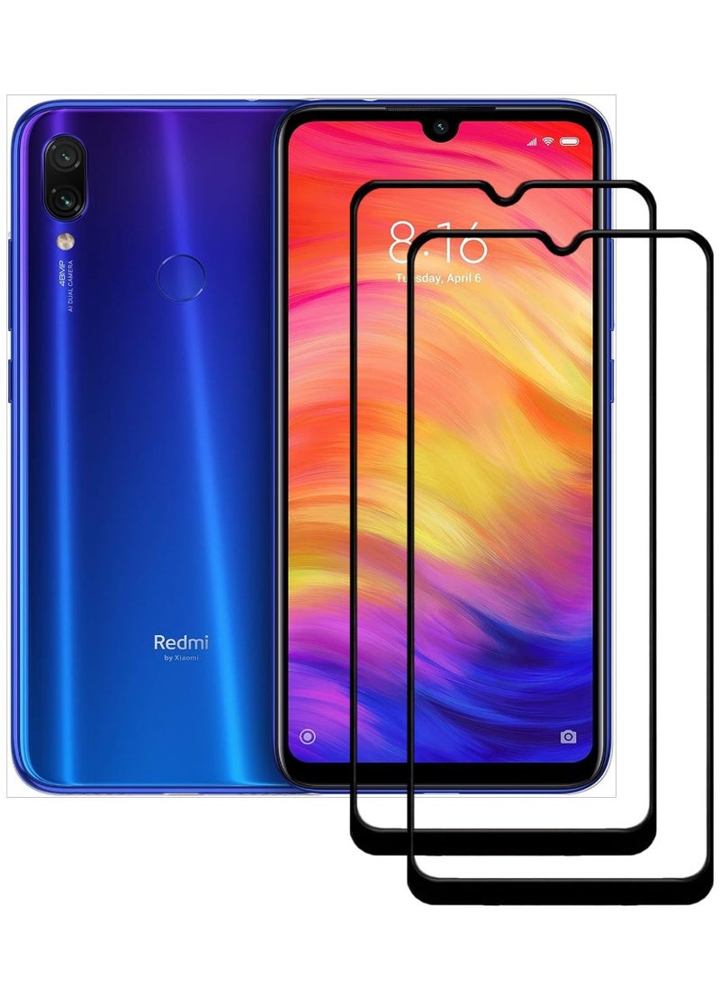 أكاليكس قطعتين، حماية شاشة،  لهاتف شاومي ريدمي نوت 7، جودة ممتازة. - Image 1