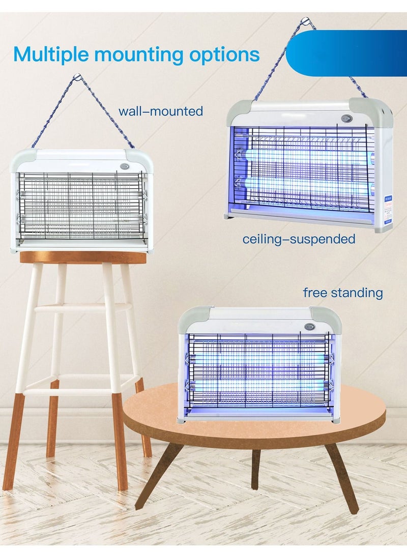 شيمونو صاعق حشرات الكهربائي مزود بمصباحين - Image 5