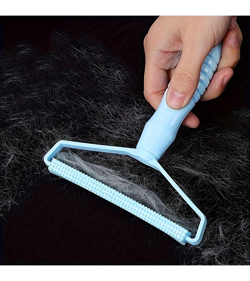 Pink Dual Sided Reusable Lint Remover for Pet Hair Sofa Clothing Carpet - Image 3