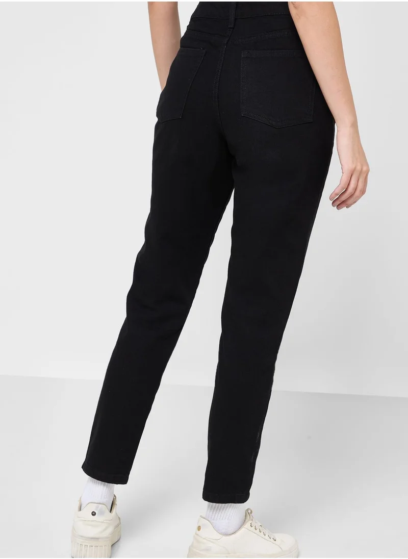 boohoo High Waist Jeans