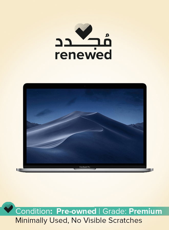 Apple Renewed - MacBook Pro A1989 (2018) Laptop With 13.3-Inch Full HD Display, Core i7 Processor/Quad Core/16GB RAM/1TB SSD/macOS English Space Grey - Image 1