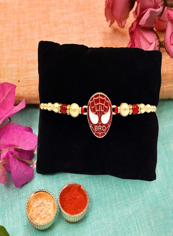 Evisha 2 Pcs Spider Bracelet Rakhi For Brother | Rakhi Combo-158-Two | rakhi || rakhi set || rakhi for brother - Image 2