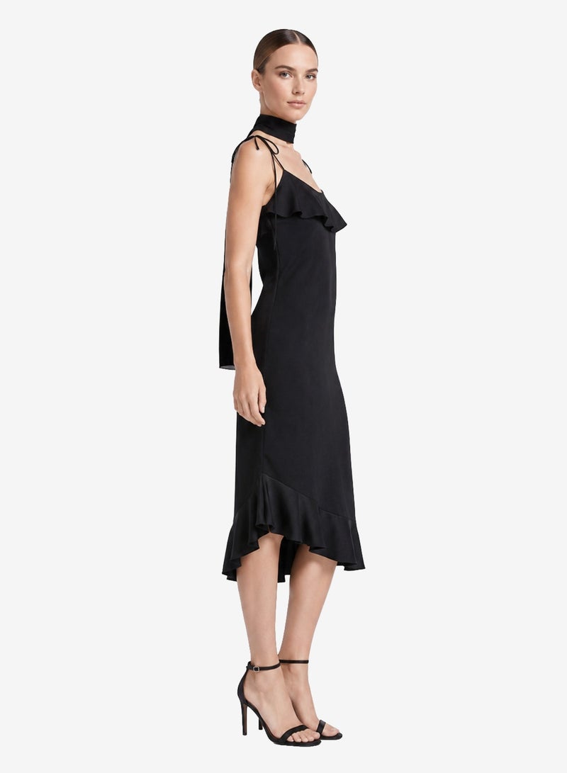 VERO MODA Satin Midi Dress - Image 2