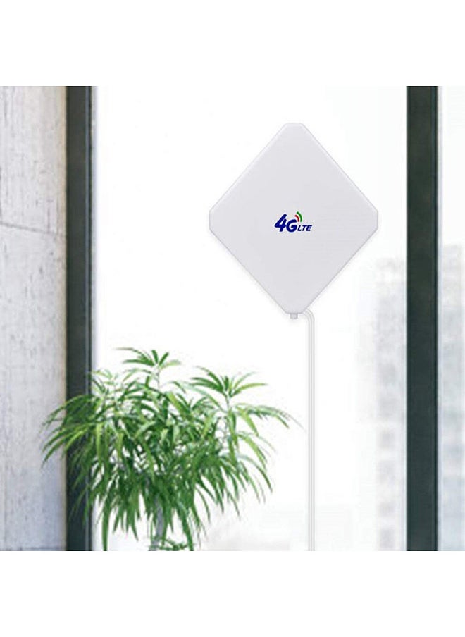 WiFi Signal Extenders Booster for Home 2m Dual Line TS9 Signal Enhancer 4G High Gain 35dB Indoor Mobile Broadband Antenna Signal Enhancement Amplifier High-Speed Network
