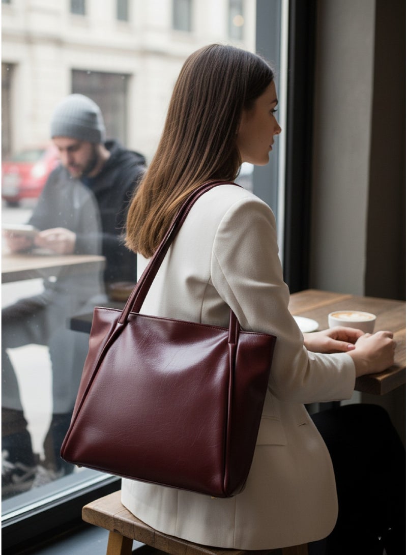 فيبراندا شنطة كتف أنيقة بتصميم بسيط وعصري - Image 1