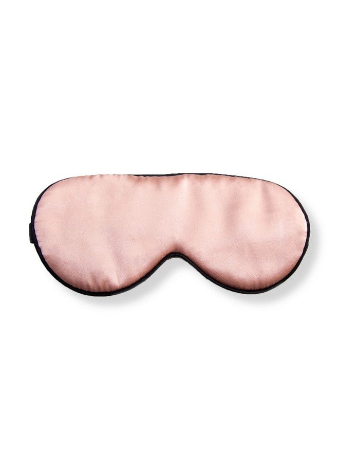 فيربو قناع نوم العين، قناع حرير التوت النقي للنوم العميق والأرق والتأمل والعيون المنتفخة والهالات السوداء، فائق النعومة من أجل طيات المكفوفين، حزام قابل للتعديل، عبوة من قطعة واحدة - Image 2