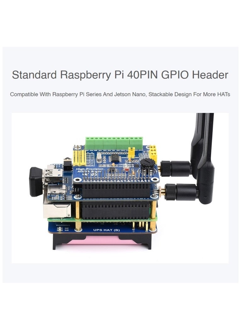 Waveshare Waveshare SIM7600G-H M.2 4G HAT LTE CAT4 High Speed GNSS Global Band Module for Raspberry Pi  - Image 5