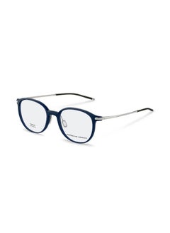 Porsche Design Unisex Round Blue Light Filter Eyeglasses - P8734 C 51 - Lens Size: 51 Mm 