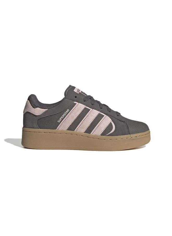 اديداس اوريجينالز adidas SUPERSTAR XLG ESSENCE W Brown Originals Unisex Shoes