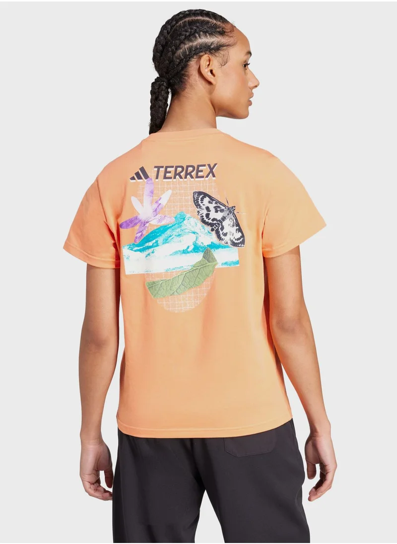 Adidas Terrex Back Graphics T-Shirt