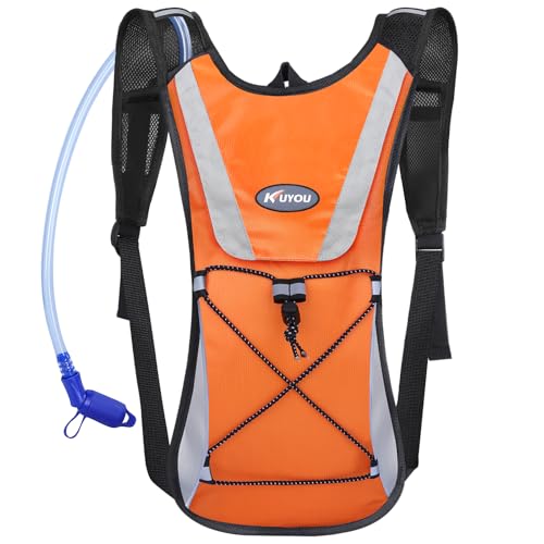 KUYOU Hydration Backpack Hydration Pack with 2L Water Bladder, Lightweight Insulation Water Backpack for Running, Cycling,Hiking,Climbing - Image 1