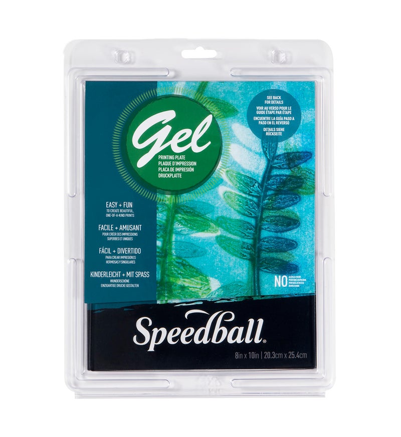 Speedball ألواح طباعة جل سبيدبول، 8" × 10"، لطباعة الكتل الأحادية - Image 1