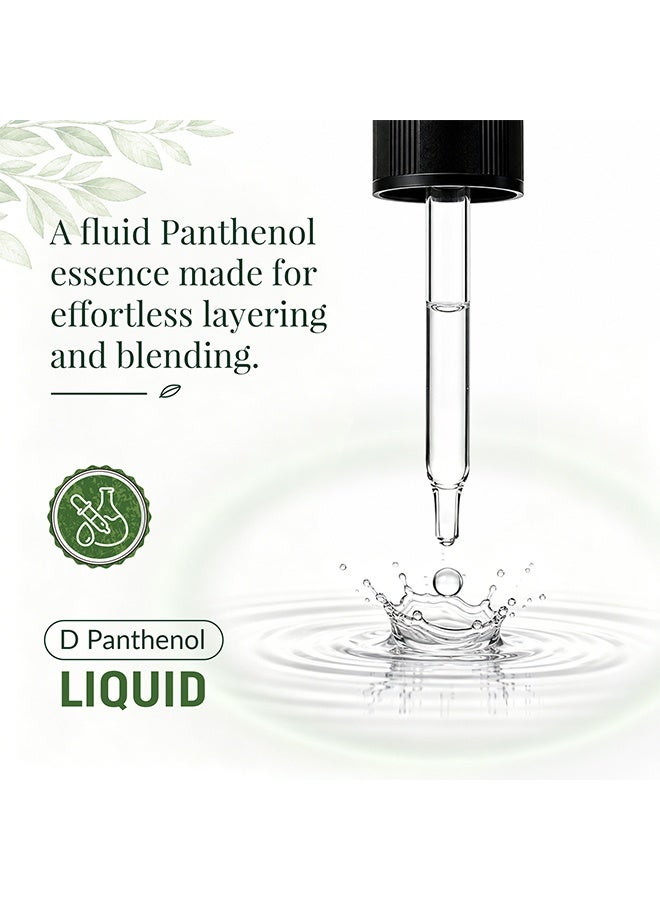 QINGLING D Panthenol Liquid Pro-Vitamin B5 Serum, Water Soluble Repairing Essence For Hydrating Soothing Skin 30ml - Image 5