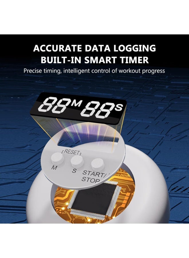 ACHAS Pilates Board, Pilates Reformer Set, Multi-Purpose Foldable Abdominal Board for Home, 5 in 1 Pilates Sliding Board (Purple) - Image 4