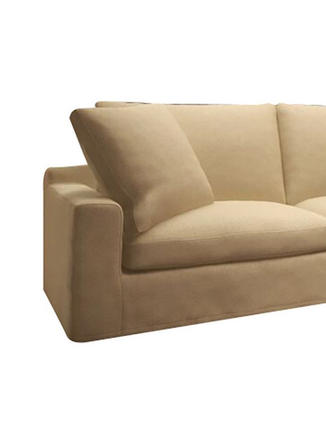 Micasa Elegant and Modern Design 3-Seater Sofa Beige 67 x 230 x 97 cm 2023-2-3P - Image 2