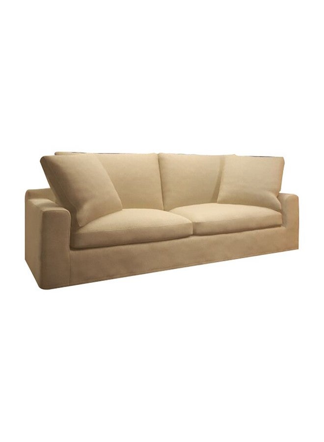 Micasa Elegant and Modern Design 3-Seater Sofa Beige 67 x 230 x 97 cm 2023-2-3P - Image 1