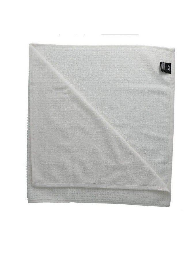ام تي اس منشفة قطن ناعمة بجودة عالية أبيض 50 × 90 سم 164-24WHT - Image 1