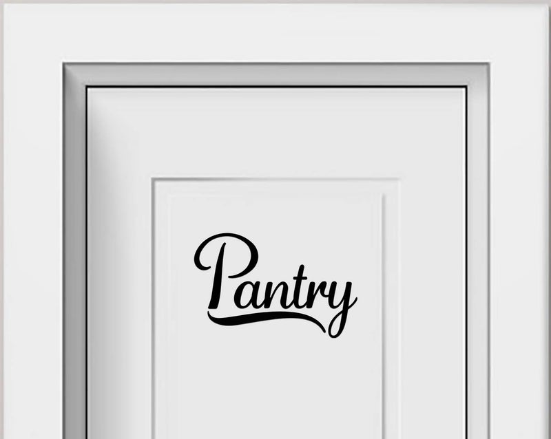 MAZ DISTRIBUTIONS - Pantry Sticker - Vinyl Decal for Refrigerators - Removable Waterproof Sticker for Store Door - Useable Indoor and Outdoor - Easy use for Office and Canteen - MAZ - 321 - Image 4