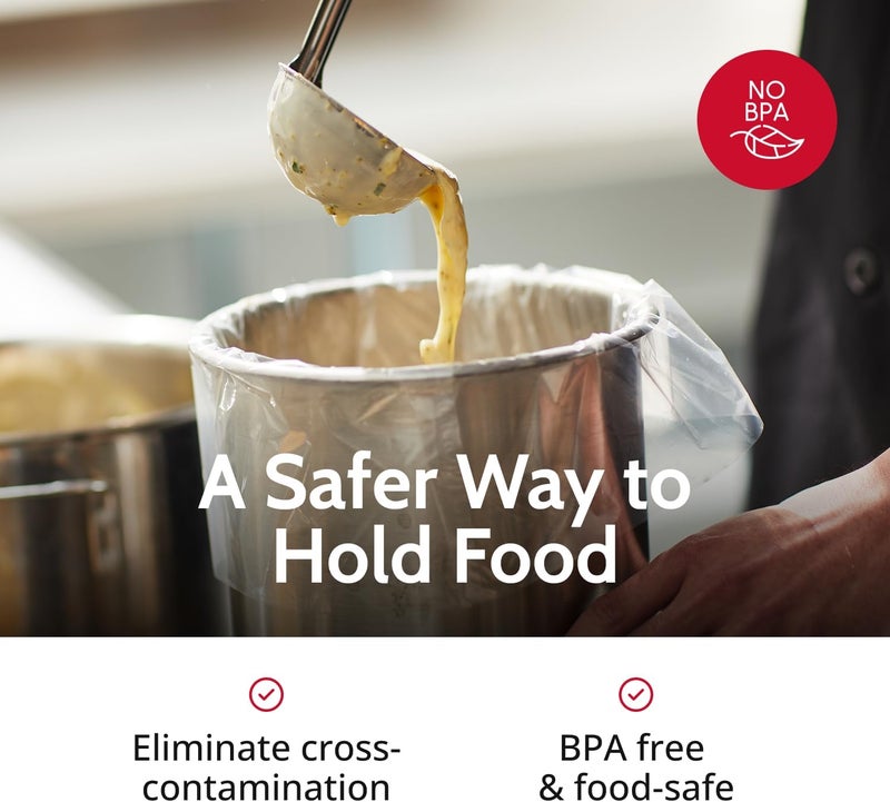 PanSaver Ovenable Full Size Pan Liners - 2-1/2-Inch & 4-Inch Deep, Aluminum, Transparent - Image 5