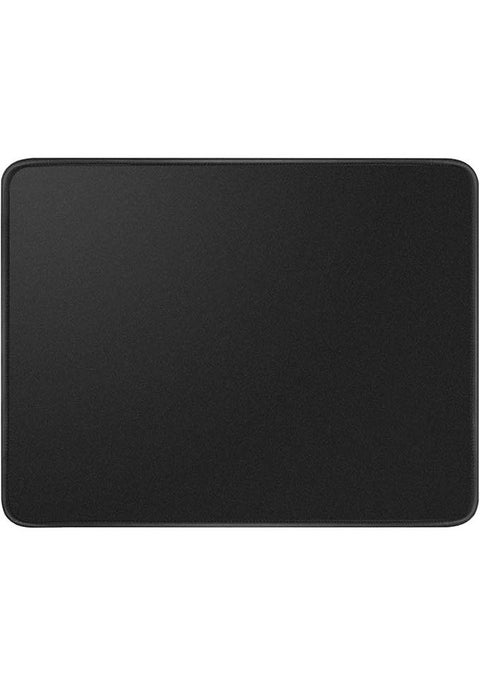 Mouse Pad with Stitched Edge, Non-Slip Rubber Base, Premium-Textured and Waterproof Mousepad for Computers, Laptop, Office and Home, 260x210x3mm, Black/Red
