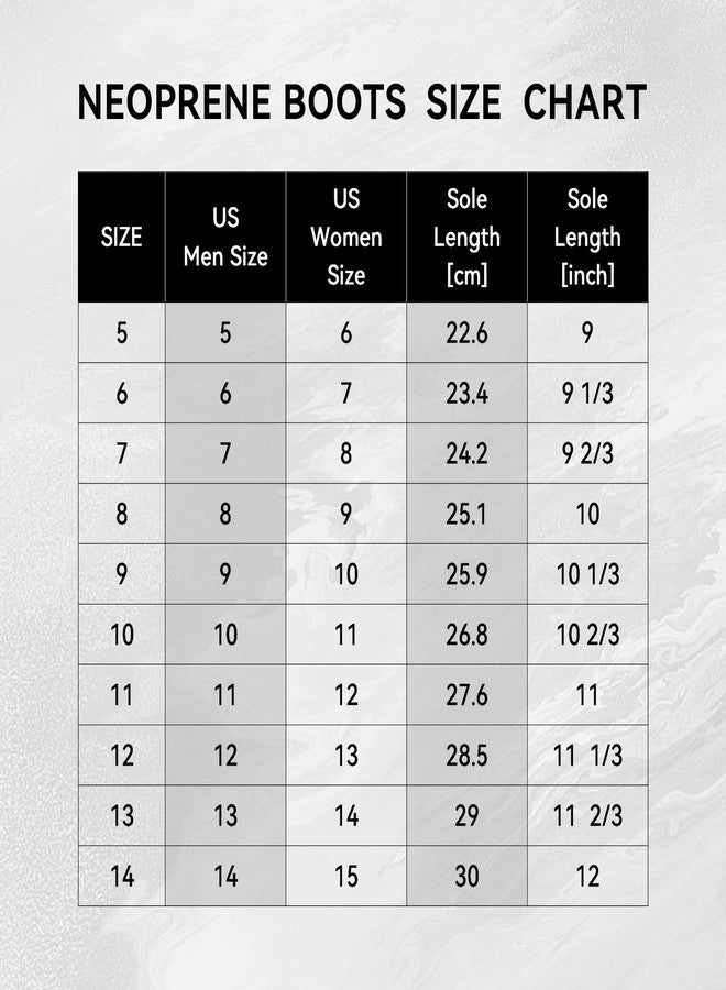 XUKER Neoprene Diving Wetsuit Boots 3mm Zipped Adult Unisex Water Boots Glued Blind Stitched with Anti-Slip Rubber Sole for Water Sports - Image 2