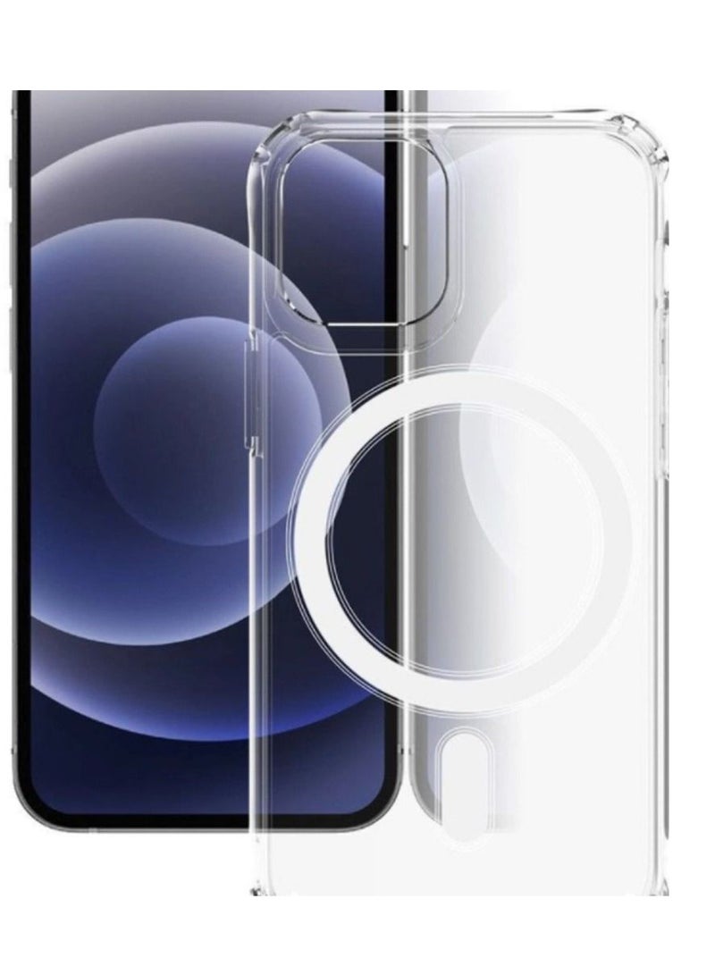 iPhone 12 Case TPU Magsafe Case Cover Clear - Image 5