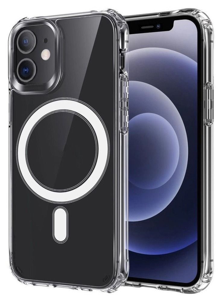 iPhone 12 Case TPU Magsafe Case Cover Clear - Image 2