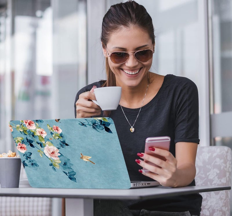 icolor Floral Laptop Skin Sticker Decal - Image 5