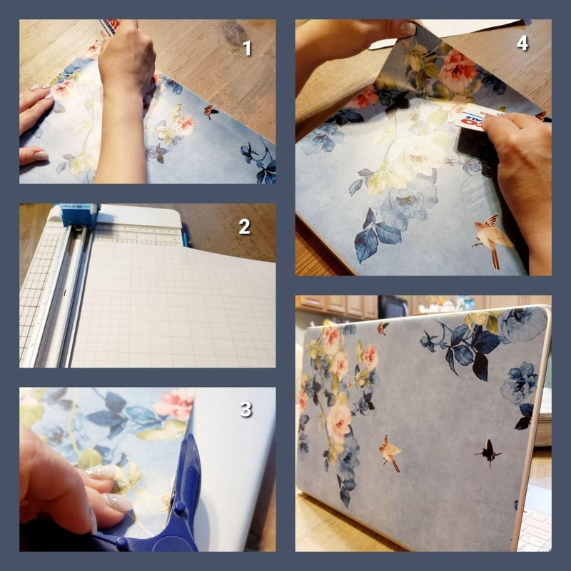 icolor Floral Laptop Skin Sticker Decal - Image 2